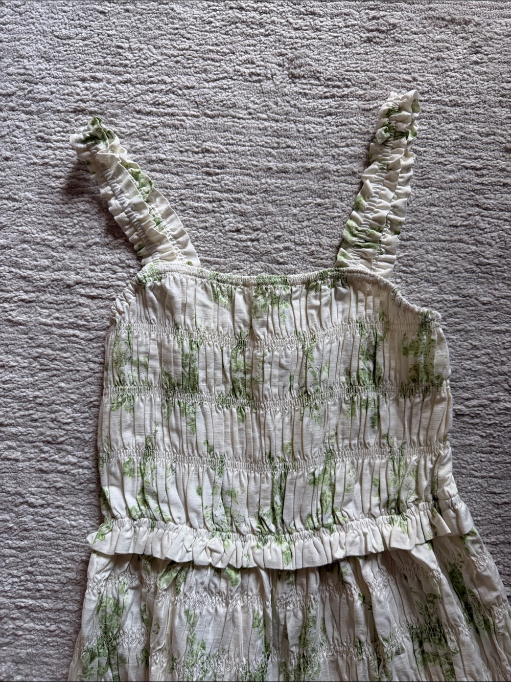 NWOT Universal Thread Smocked Floral Maxi Dress - Picture 4 of 6